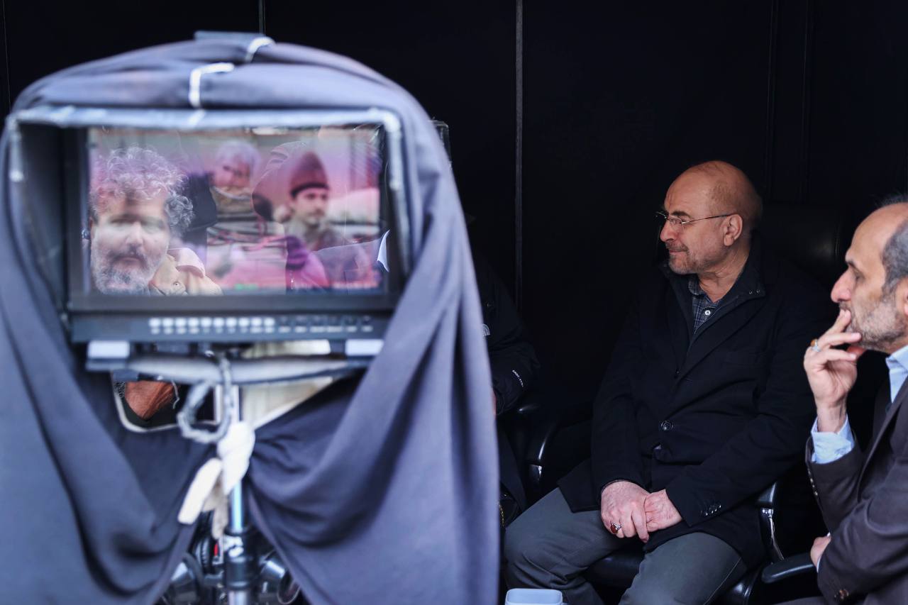 بازدید قالیباف از پشت صحنه سریال سلمان فارسی 