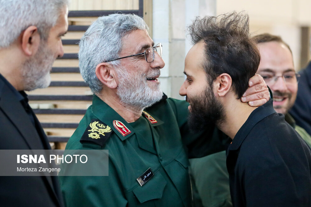 مراسم اولین سالگرد شهادت سردار زاهدی و همراهان