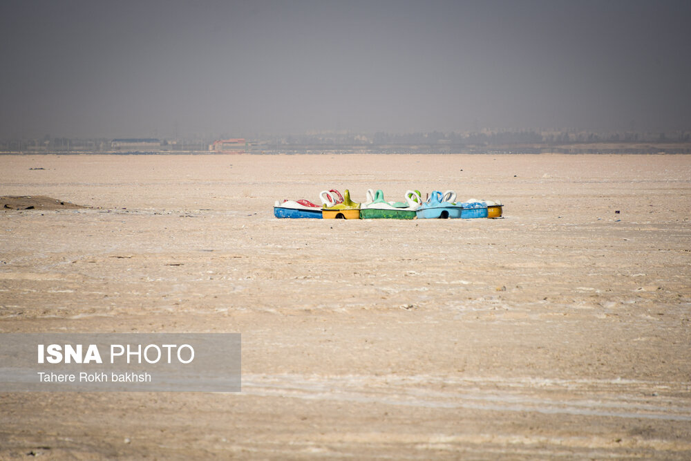 خشک شدن دریاچه مهارلو