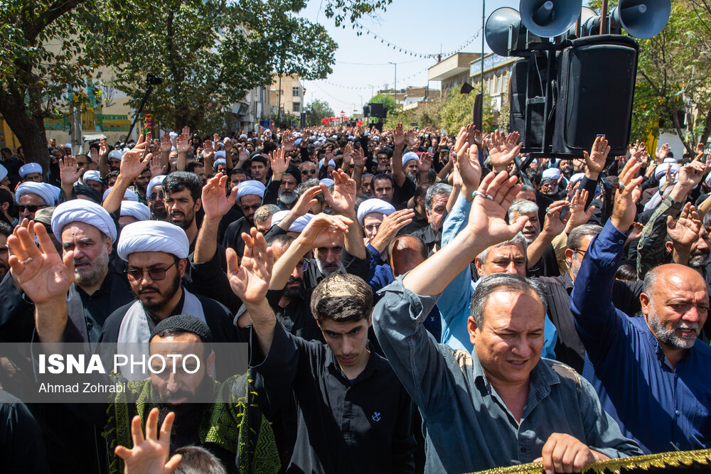 عزاداری سالروز شهادت امام حسن عسکری(ع) در قم