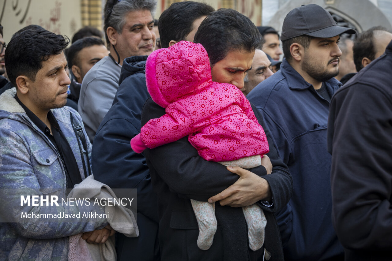 مراسم عزاداری دهه دوم فاطمیه در امامزاده صالح (ع)