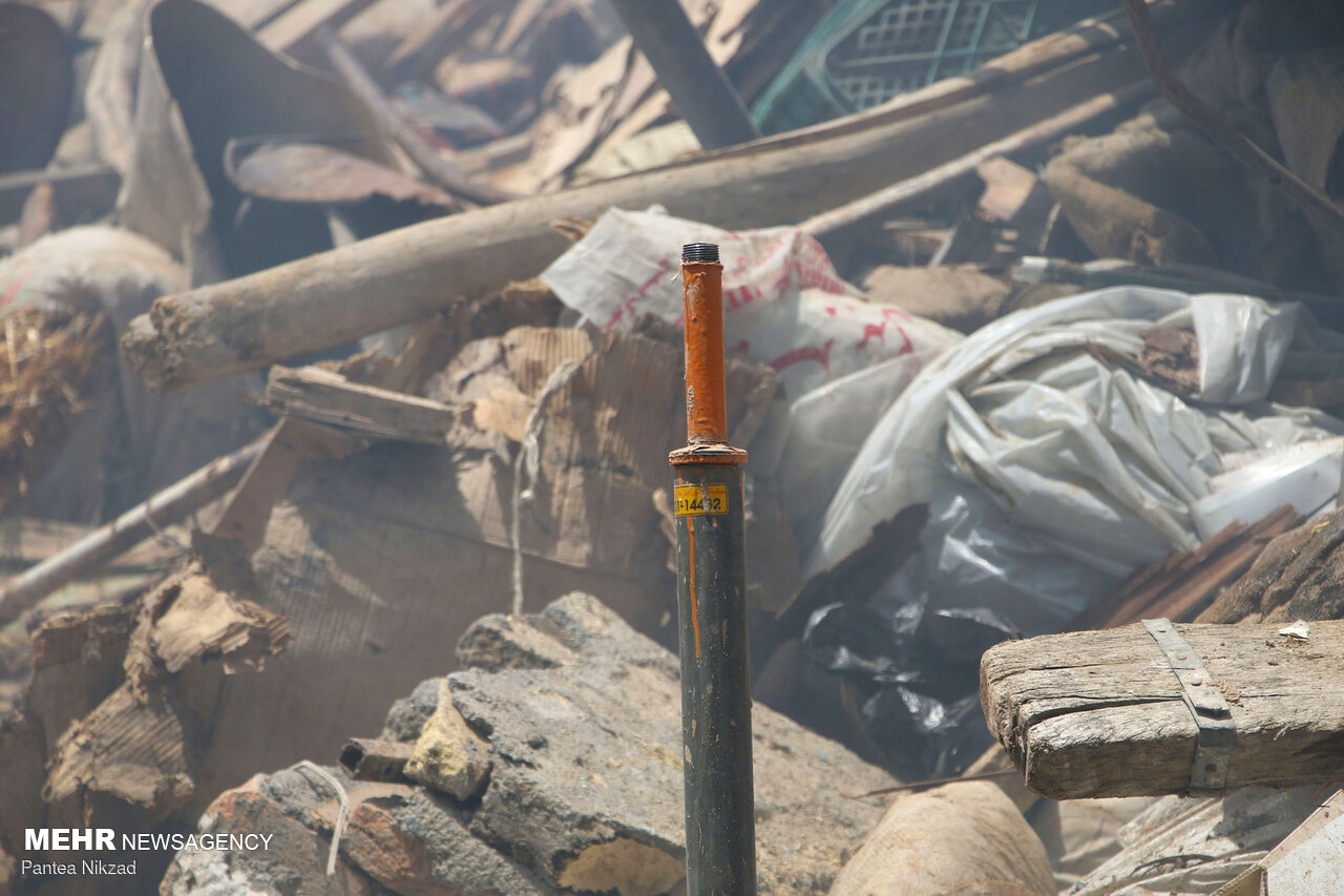 آتش سوزی منزل مسکونی