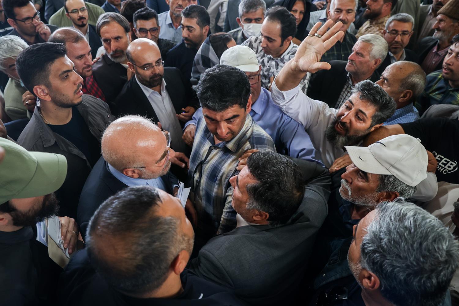 حضور قالیباف در همایش صنعتگران، کارآفرینان