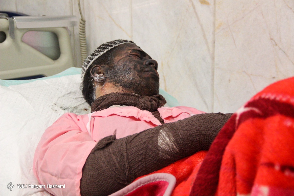 مصدومان چهارشنبه آخر سال