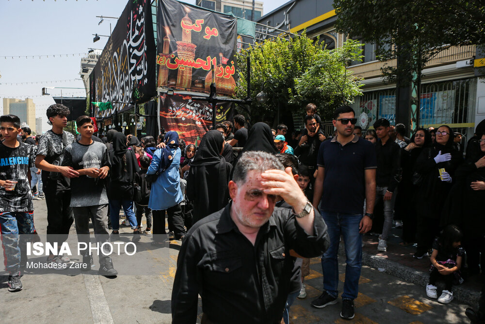 مراسم عزاداری تاسوعای حسینی مشهد