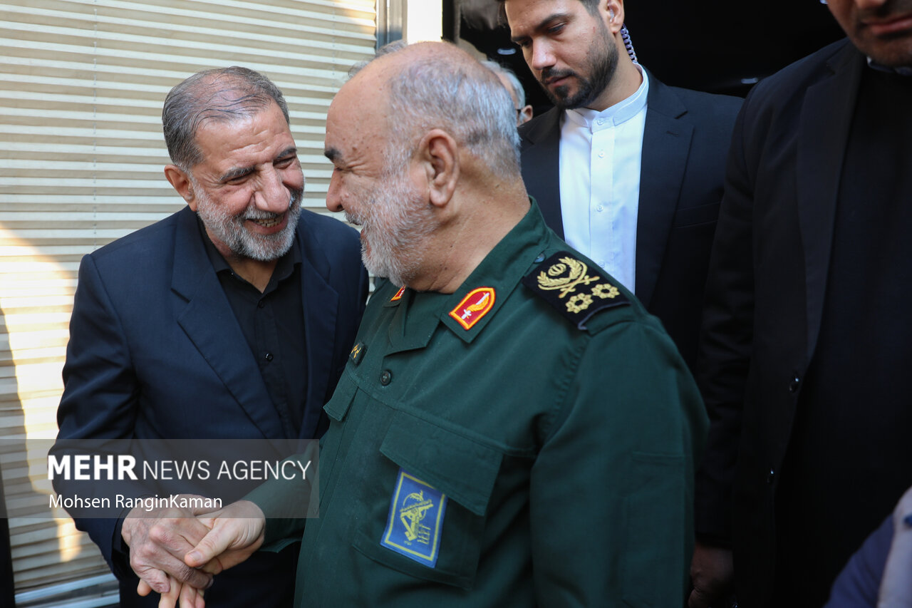 مراسم ختم والده سردار کوثری