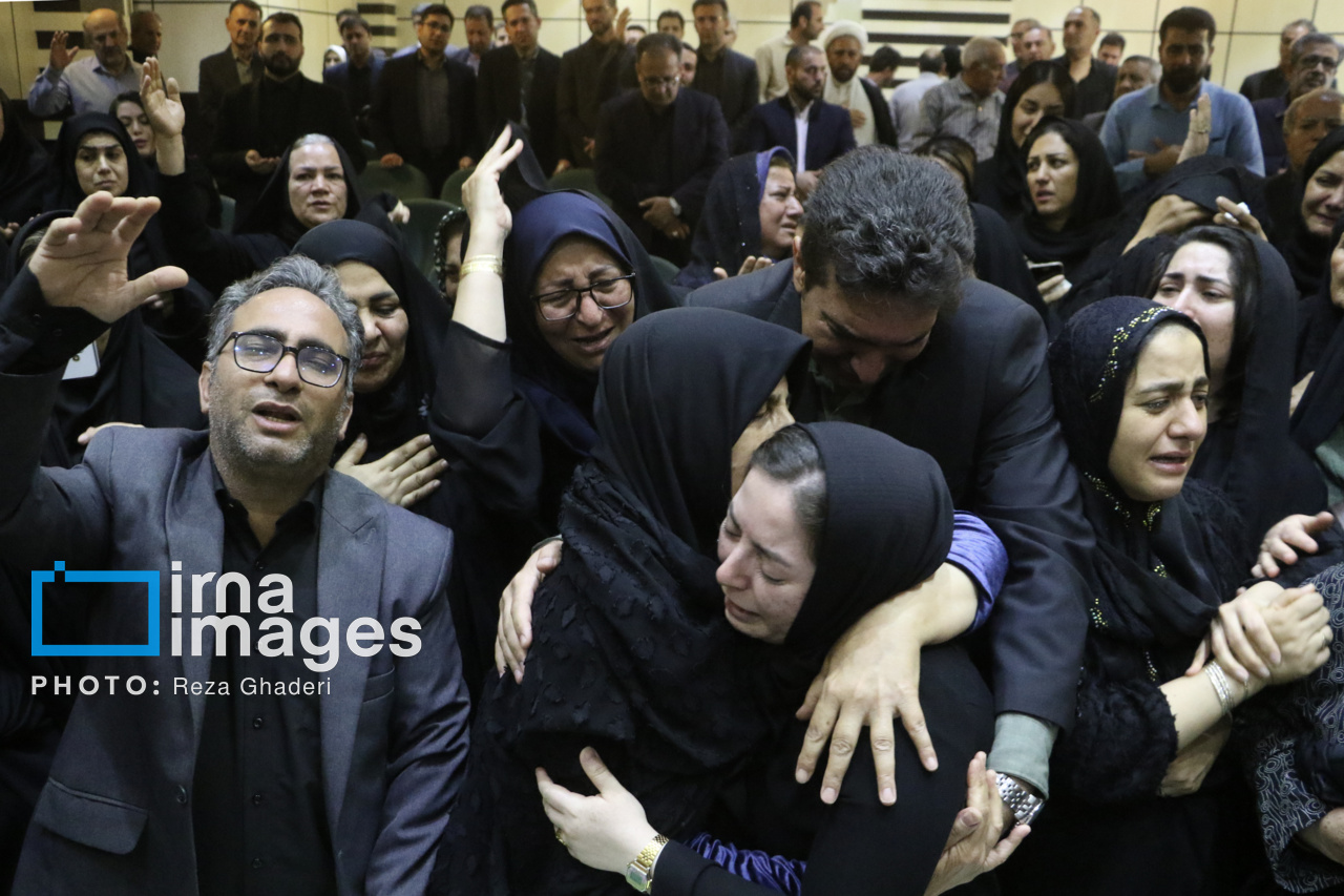 تشییع پیکر مطهر شهیدقاضی « احسان باقری»