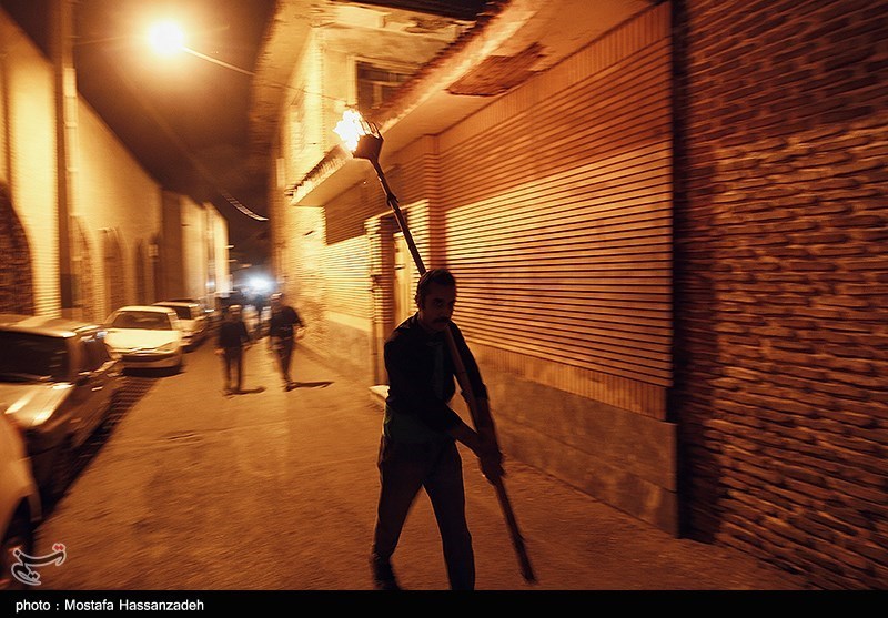 مراسم عزاداری سنتی دسته چوبی در گرگان 