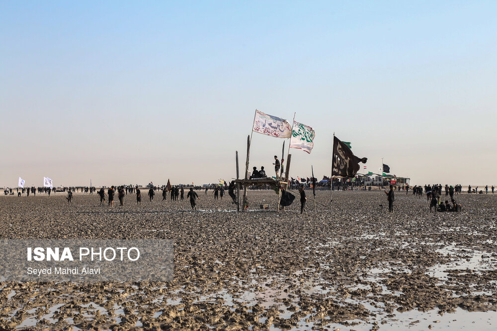 آغاز پیاده روی زائران اربعین از مسیر «رأس‌البیشه» عراق