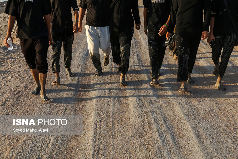 آغاز پیاده روی زائران اربعین از مسیر «رأس‌البیشه» عراق