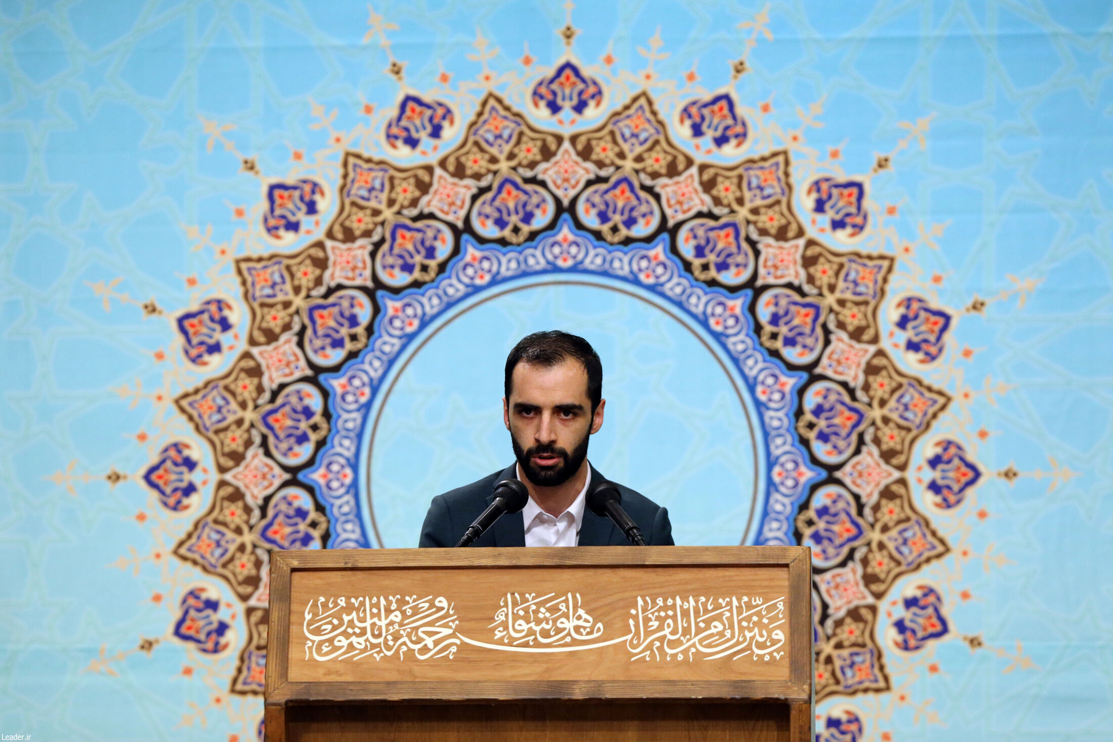 دیدار شرکت‌کنندگان در مسابقات بین‌المللی قرآن با رهبر انقلاب