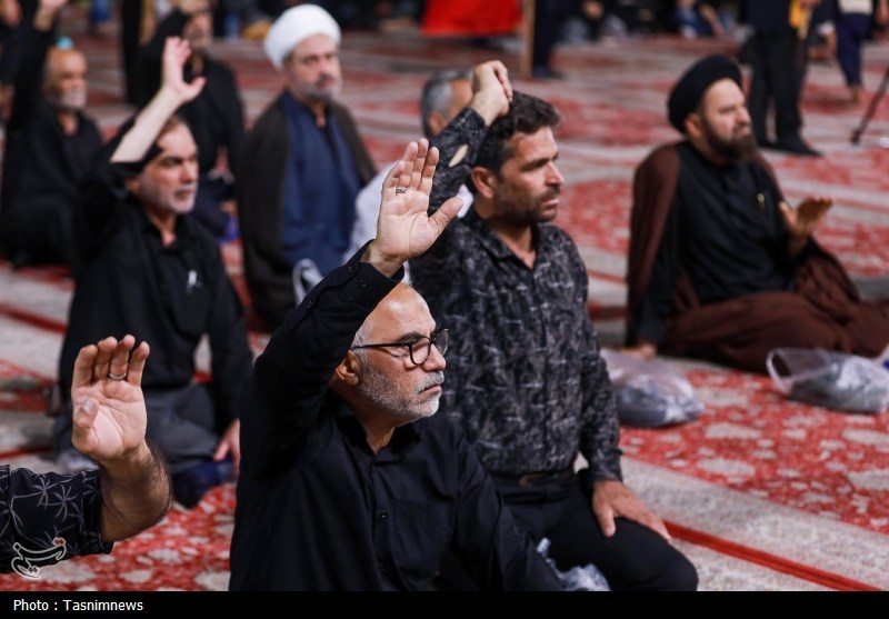 گرامیداشت چهلمین روز شهدای اقتدار در مسجد جمکران