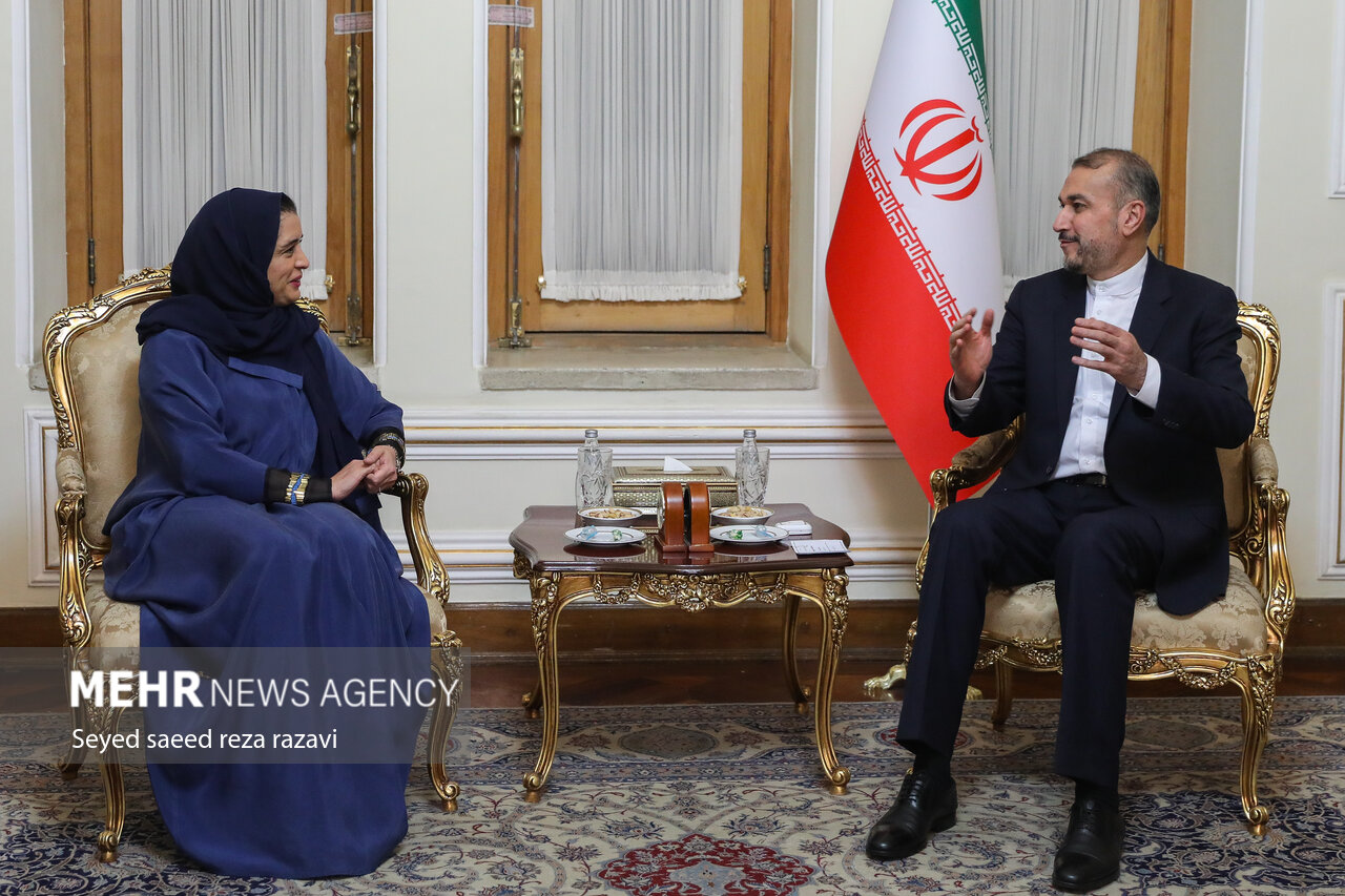  دیدار مدیرکل دفتر مدیترانه شرقی سازمان جهانی بهداشت با وزیر خارجه