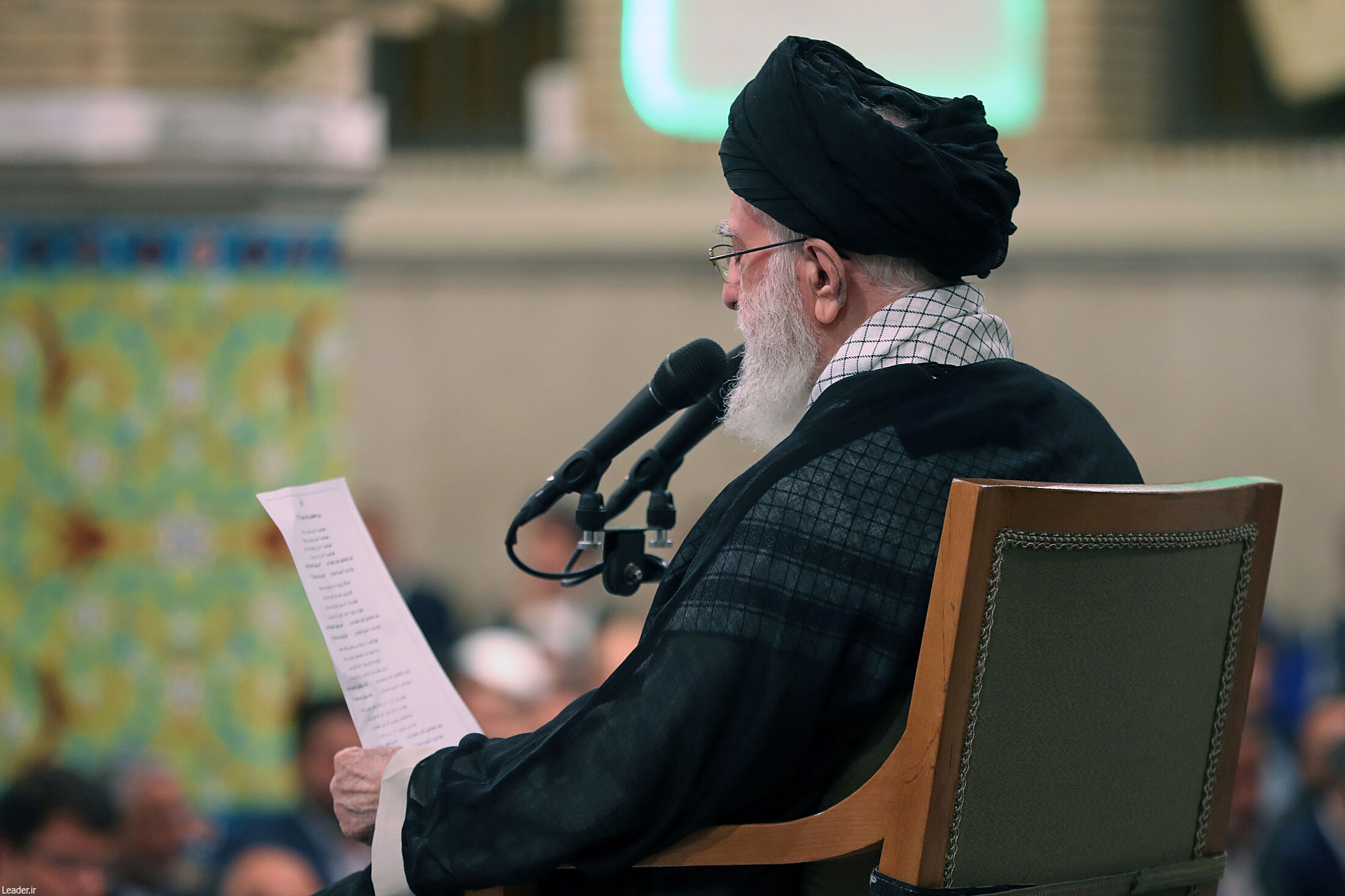 دیدار معلمان با رهبر انقلاب