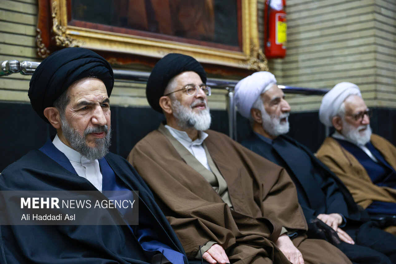 مراسم ترحیم مرحوم محمد قمی