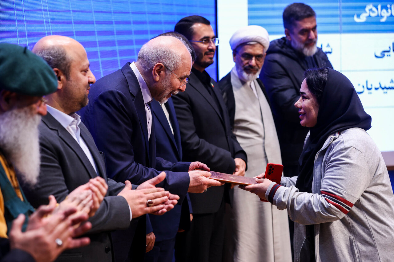 اختتامیه دومین جشنواره رسانه‌ای بهارستان با حضور قالیباف