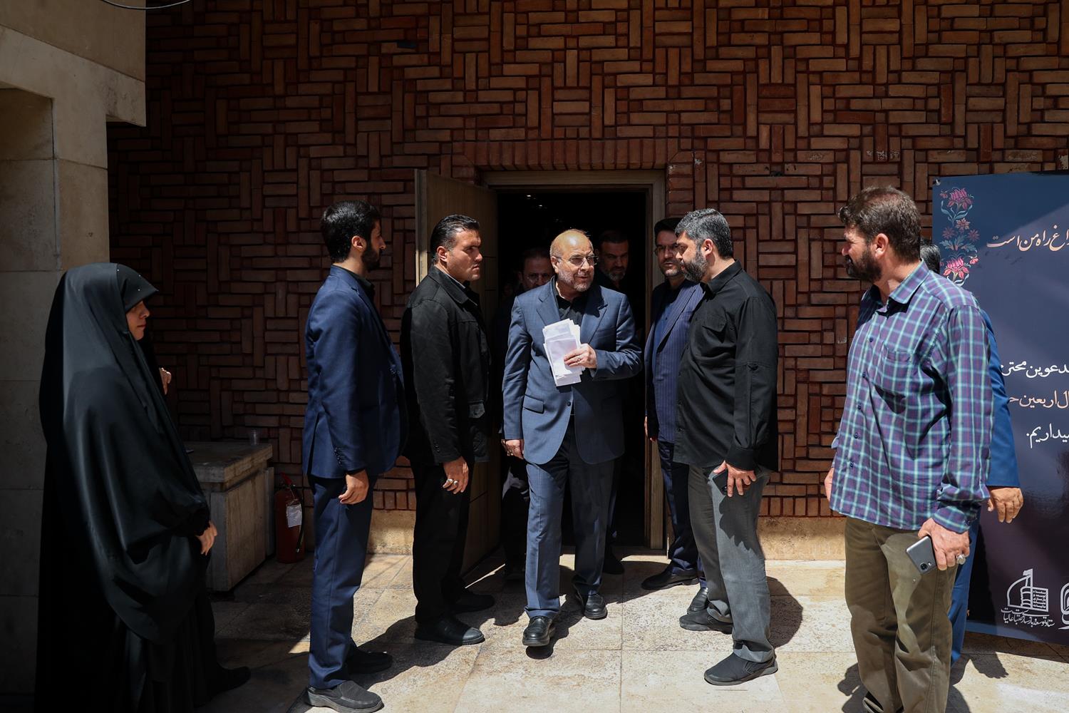 حضور قالیباف در جمع بانوان موکب­دار اربعین