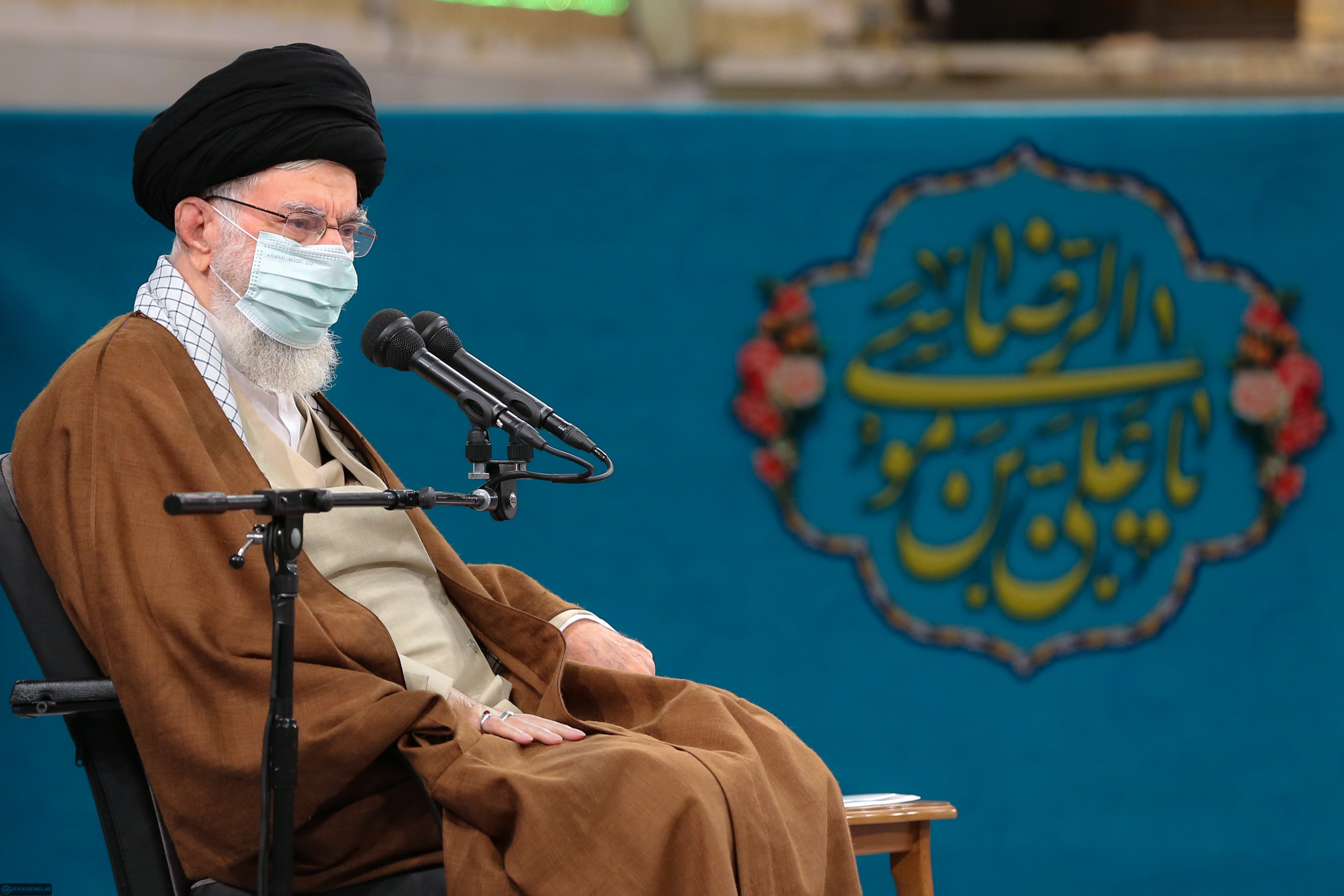 دیدار اعضای کنگره‌ ملی شهدای سبزوار و نیشابور با رهبر انقلاب