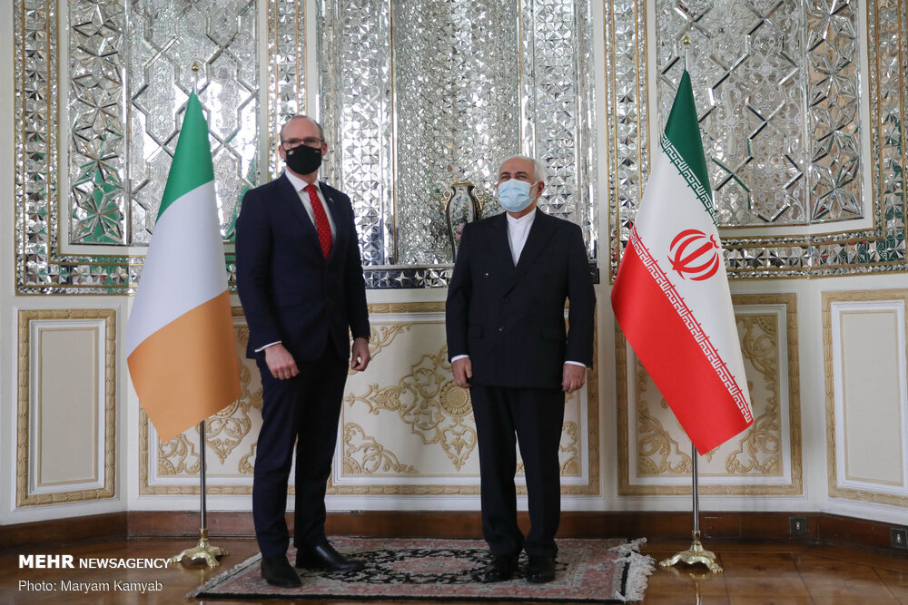 دیدار وزرای خارجه ایران و ایرلند