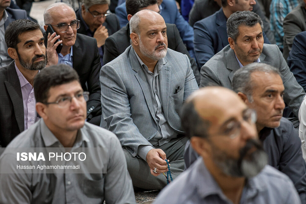 مراسم تجدید میثاق جهادگران و دانشگاهیان 