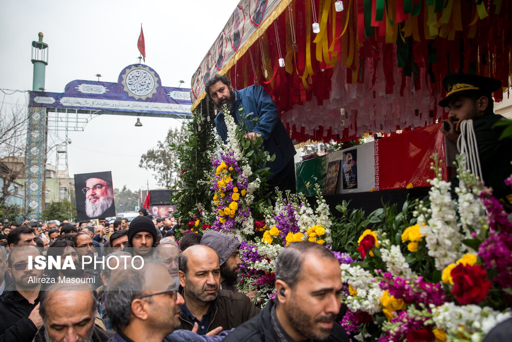 مراسم تشییع پیکر شهید مصطفی عبداللهی