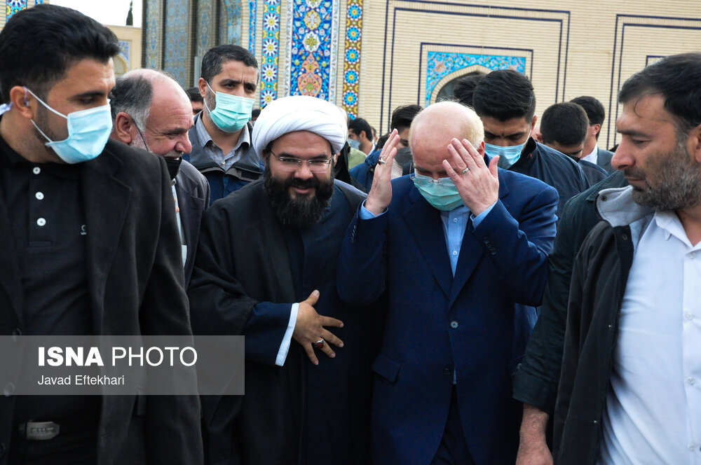 حضور قالیباف در مراسم بزرگداشت شهید مدرس