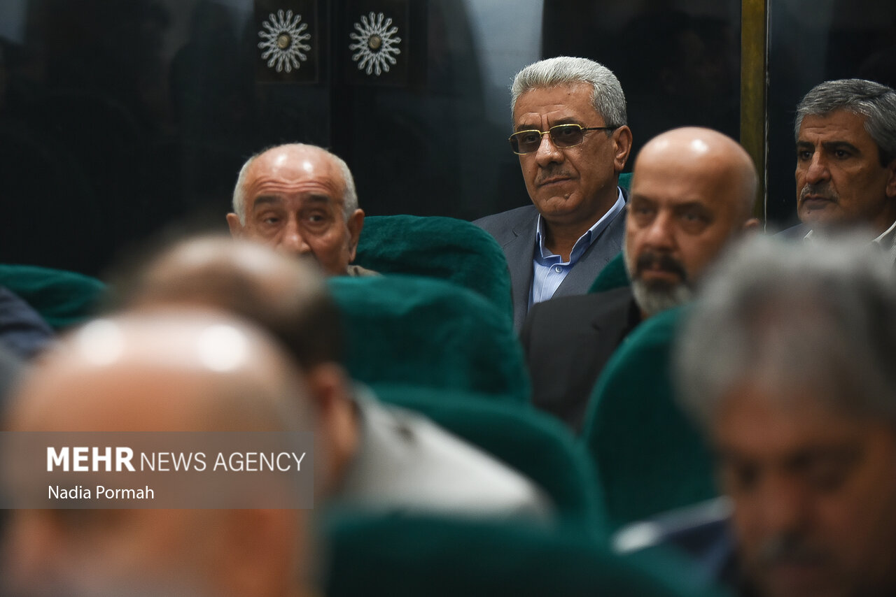 مراسم ختم مادر محمدحسین میثاقی