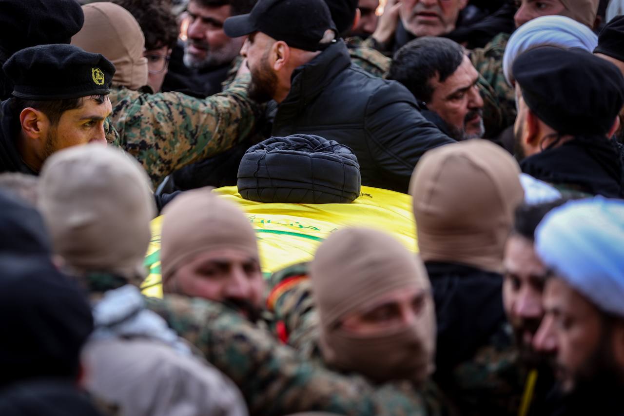 حضور قالیباف در مراسم تشییع پیکر رهبران شهید مقاومت