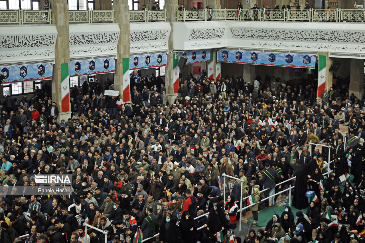 سخنرانی رئیس جمهور در جمع مردم گرگان