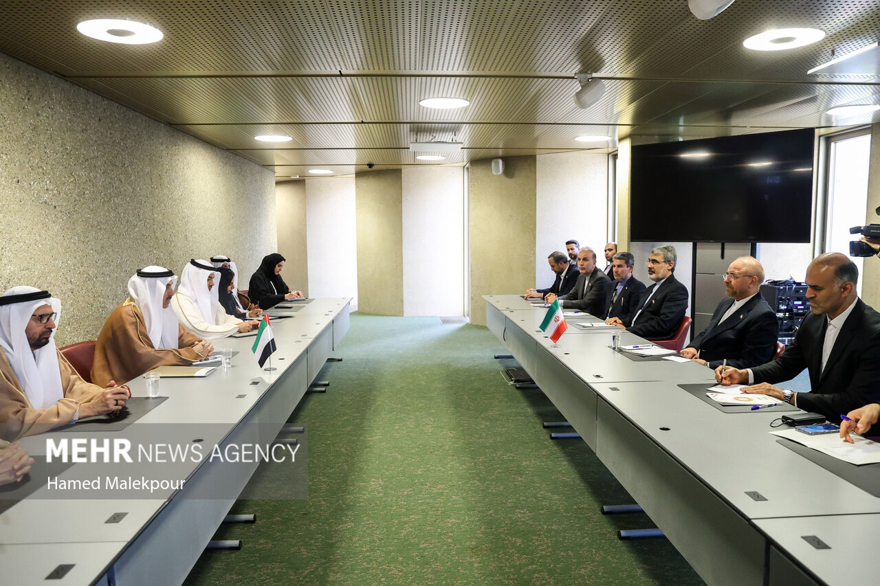 اولین روز سفر رئیس مجلس به ژنو