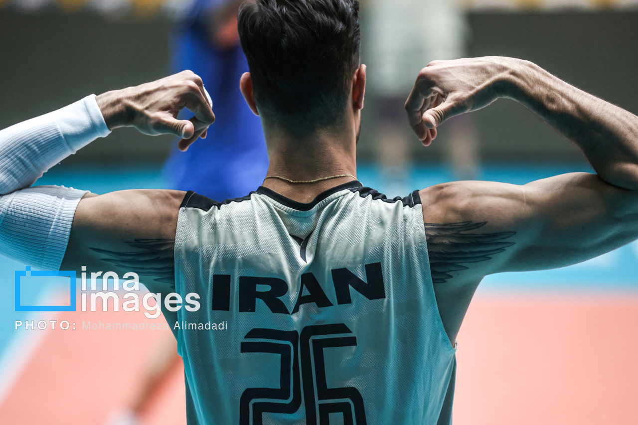 تمرین تیم ملی والیبال