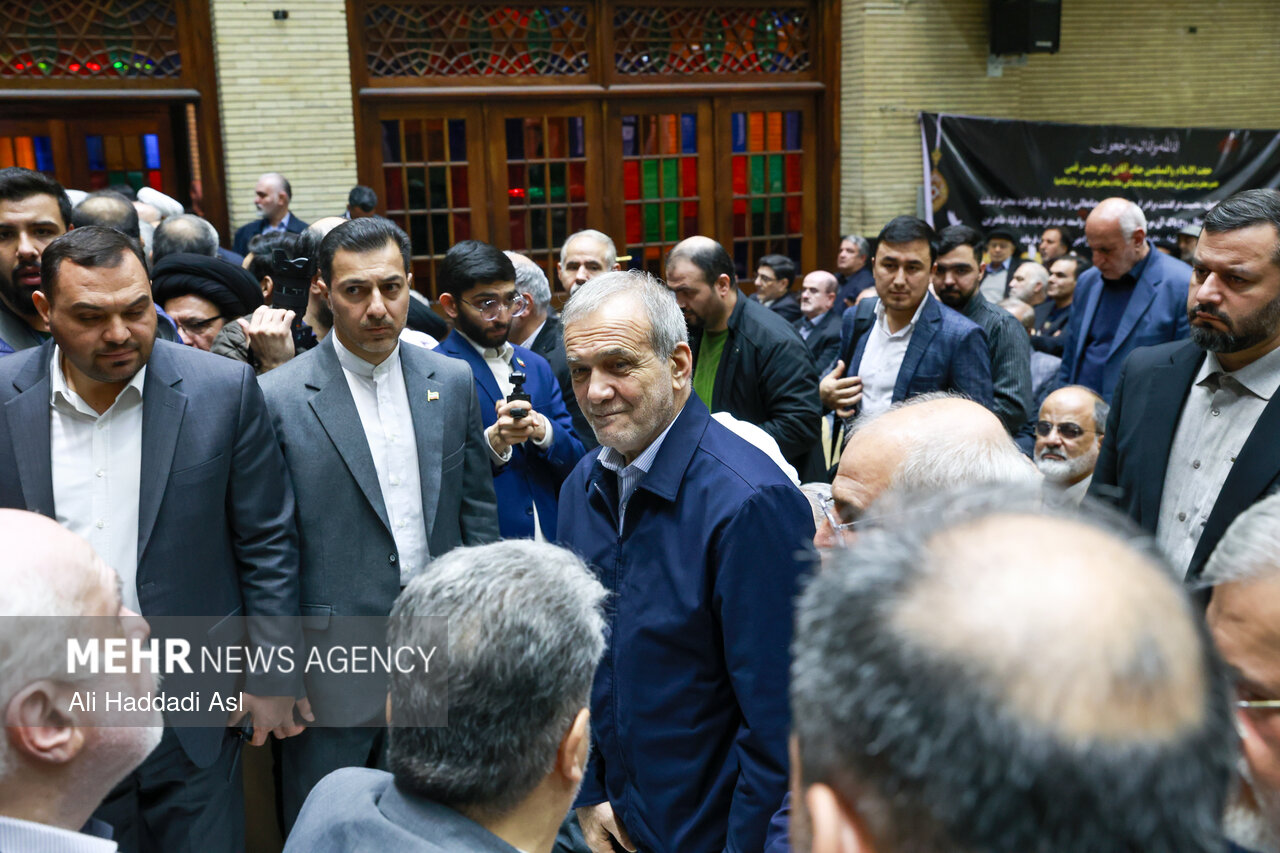 مراسم ترحیم مرحوم محمد قمی