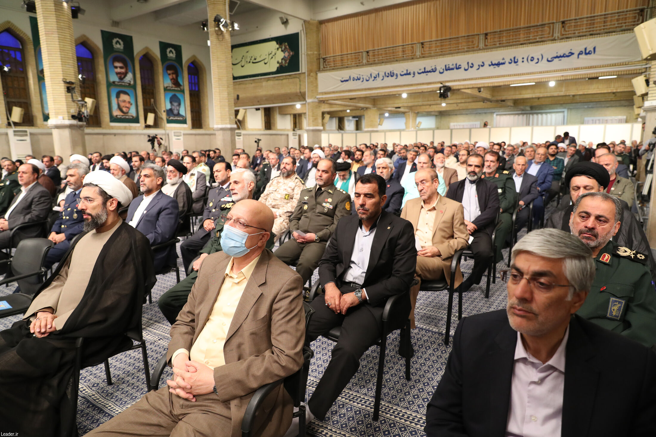 دیدار دست‌اندرکاران کنگره ملی شهدای همدان با رهبر انقلاب