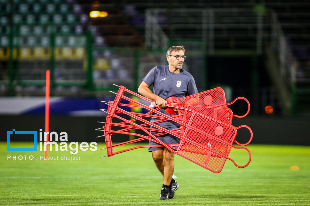 تمرین تیم ملی فوتبال