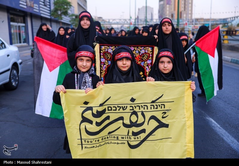 دسته عزاداری هیئت نوجوانان بسیجی تهران