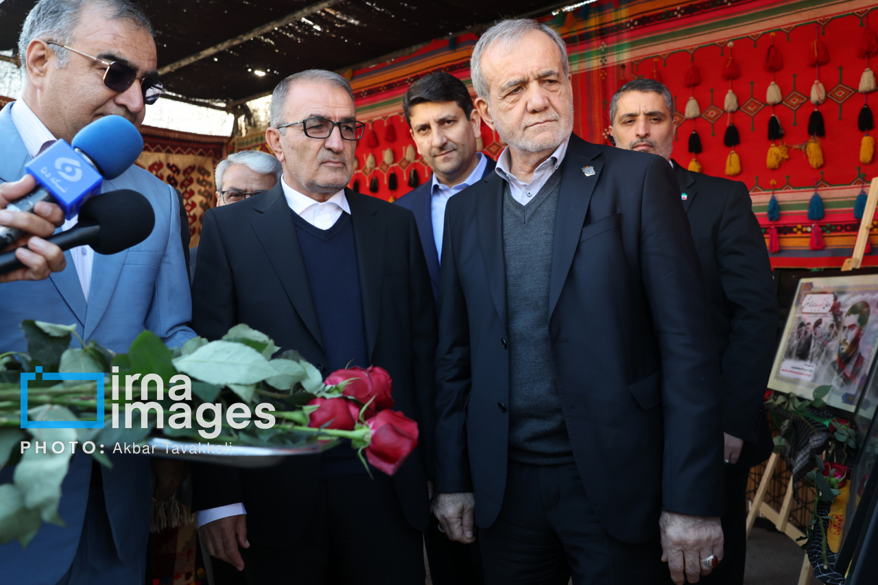 ورود رییس جمهور به یاسوج