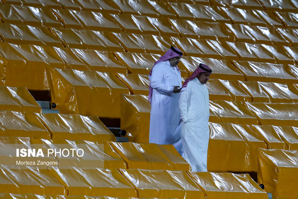 بازدید تیم فوتبال النصر عربستان از ورزشگاه آزادی