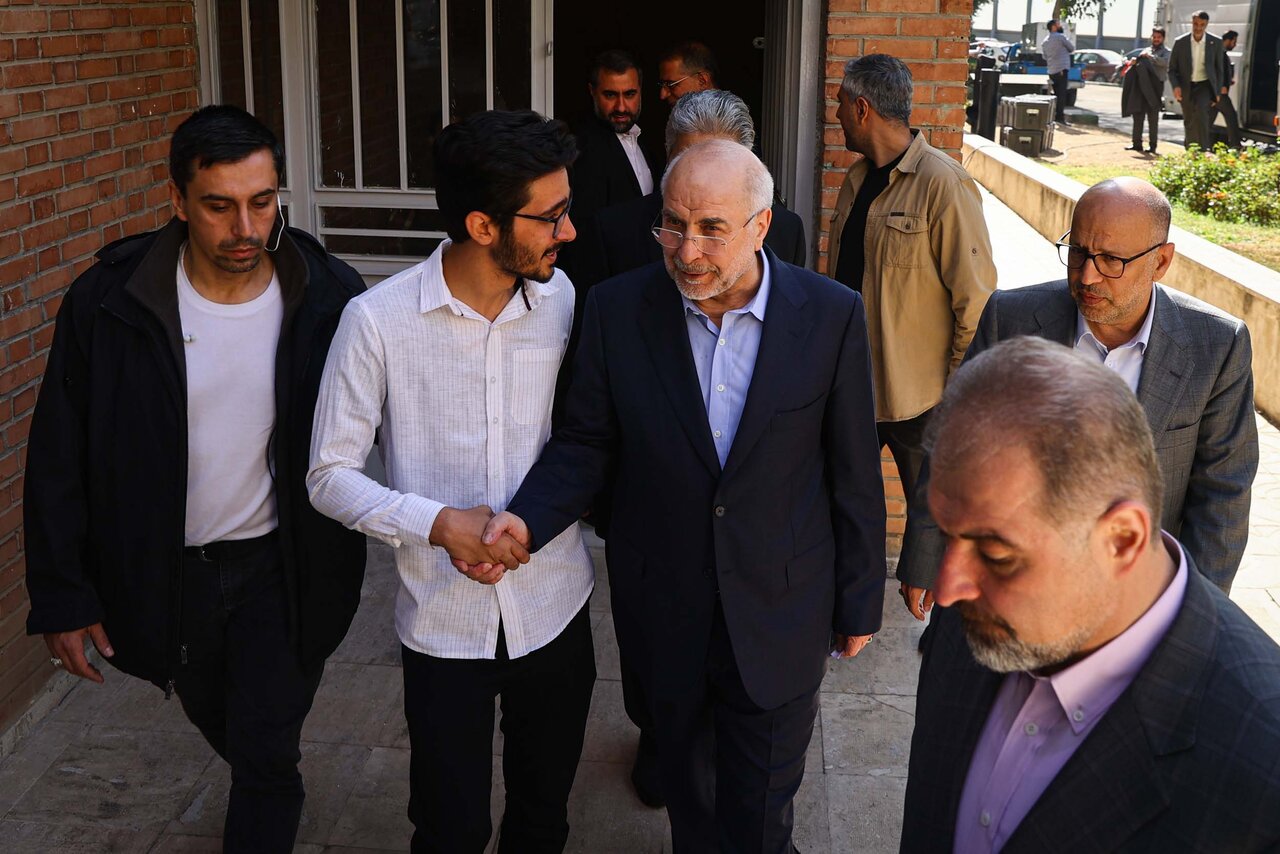 حضور قالیباف در همایش بین‌المللی صنعت نفت و گاز 