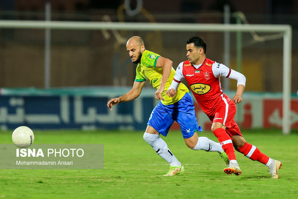 بازی پرهیجان صنعت نفت آبادان - پرسپولیس