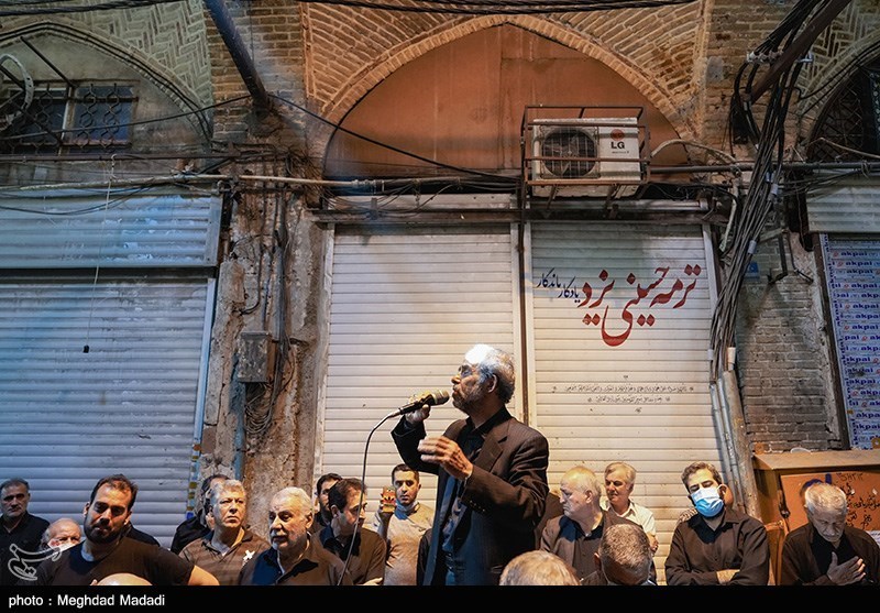 عزاداری ۲۸ صفر در بازار تهران