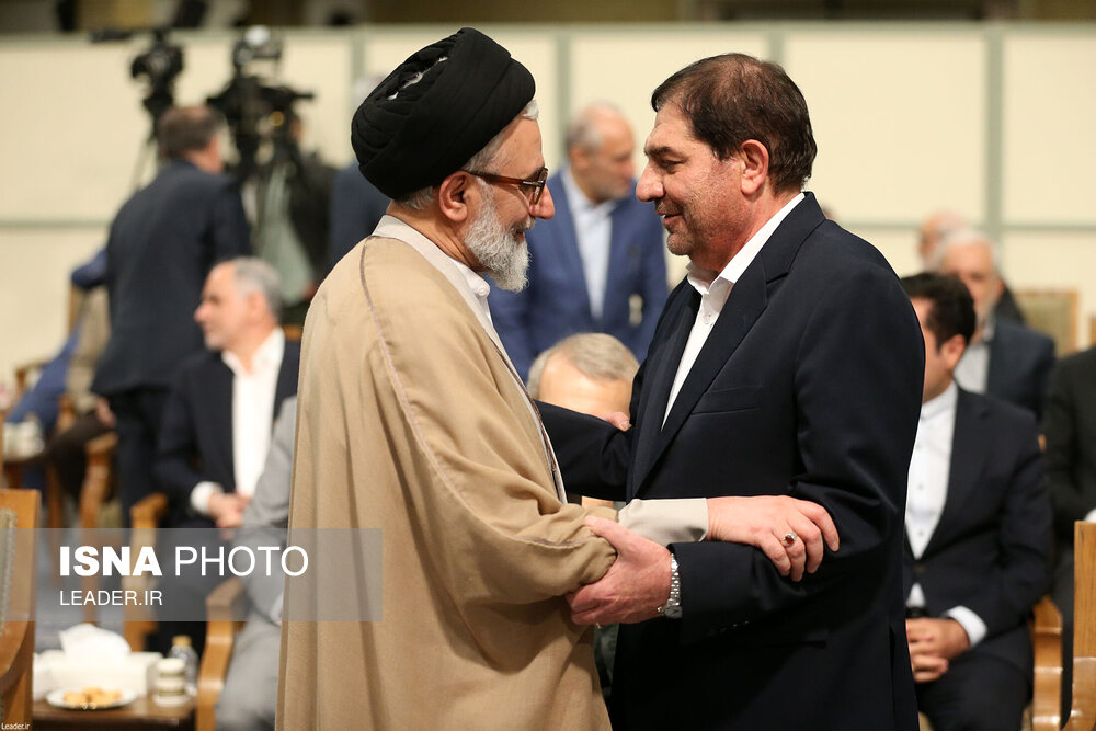 دیدار رئیس‌جمهور و اعضای هیئت دولت با رهبر انقلاب