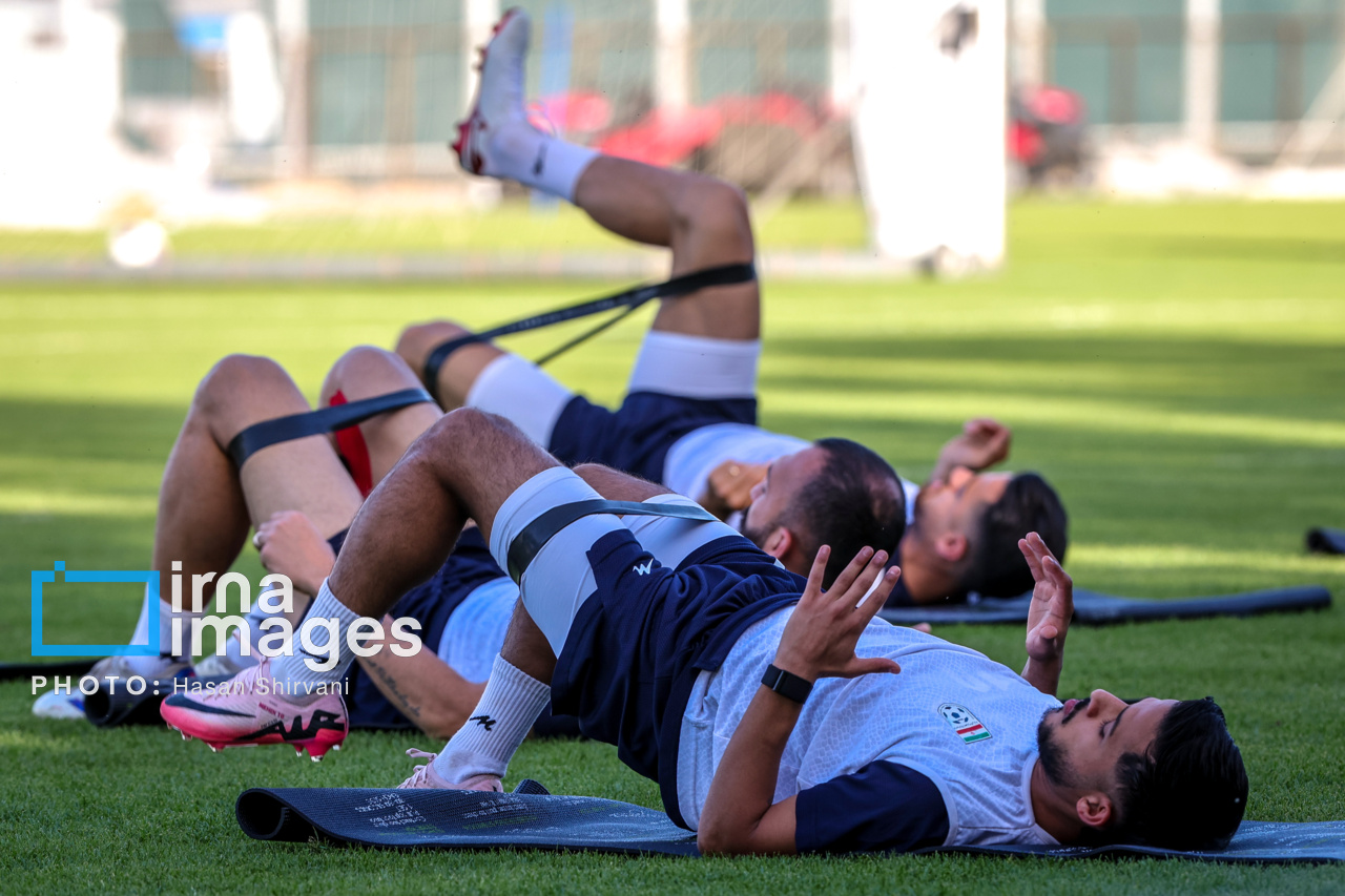 تمرین «تیم ملی» فوتبال
