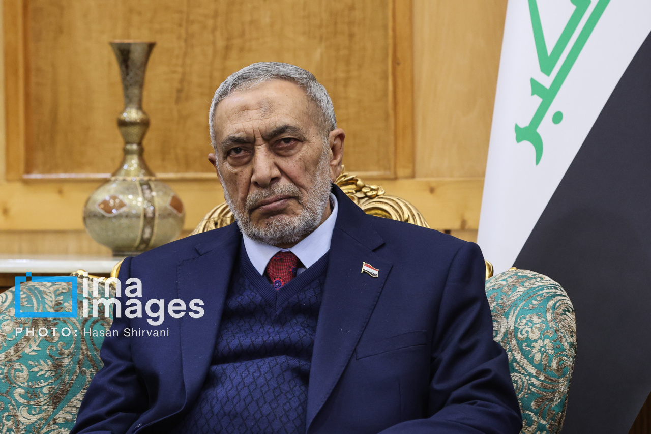 ورود رئیس پارلمان عراق به تهران