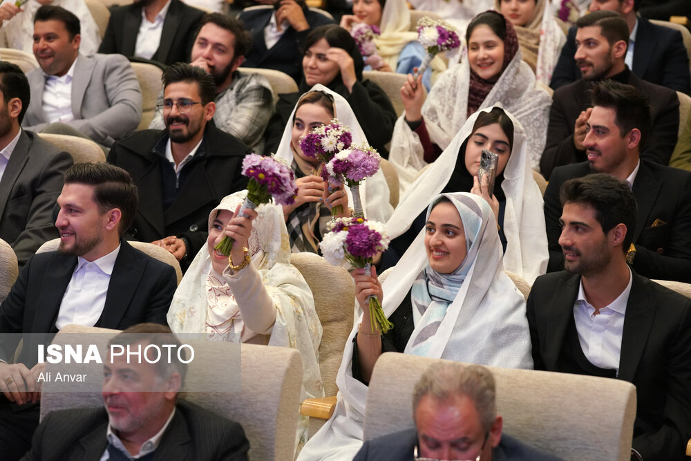 جشن ازدواج ۱۸۵ زوج دانشجو