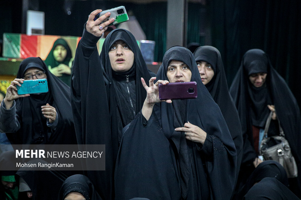 آیین وداع با پیکر مطهر شهیدالقدس