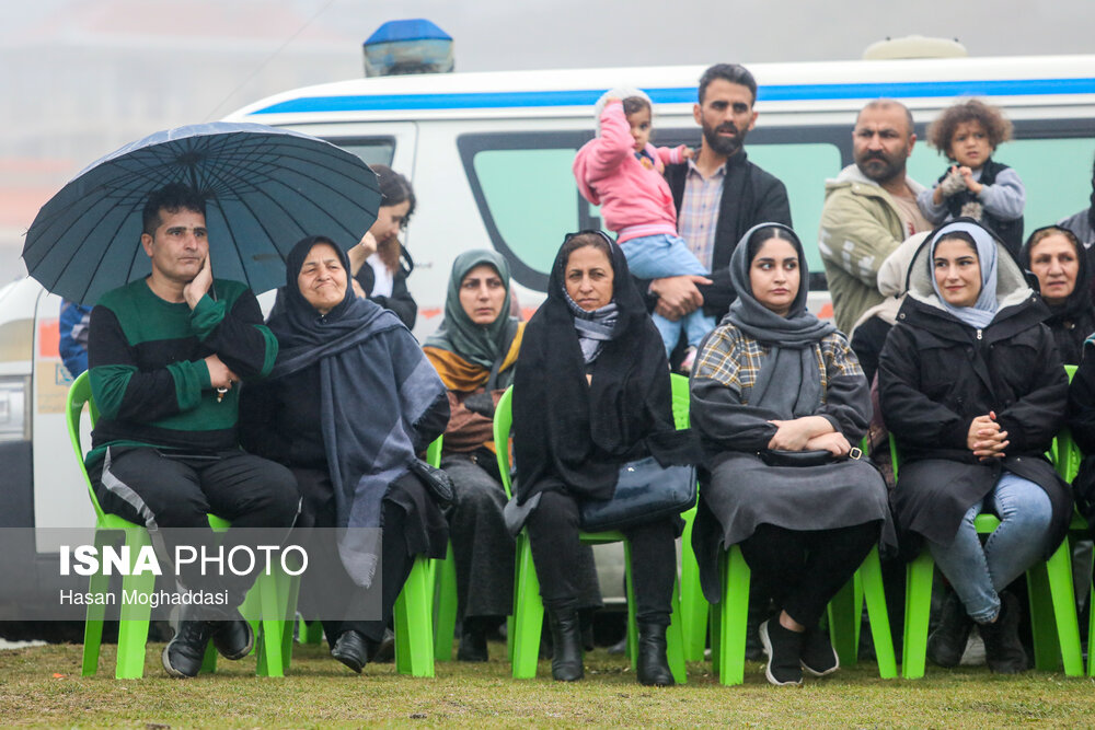 مسابقات کشتی لوچو در «سرخکلا» زیرآب