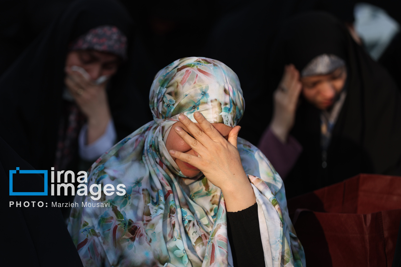 اقامه نماز باران - امامزاده صالح (ع)