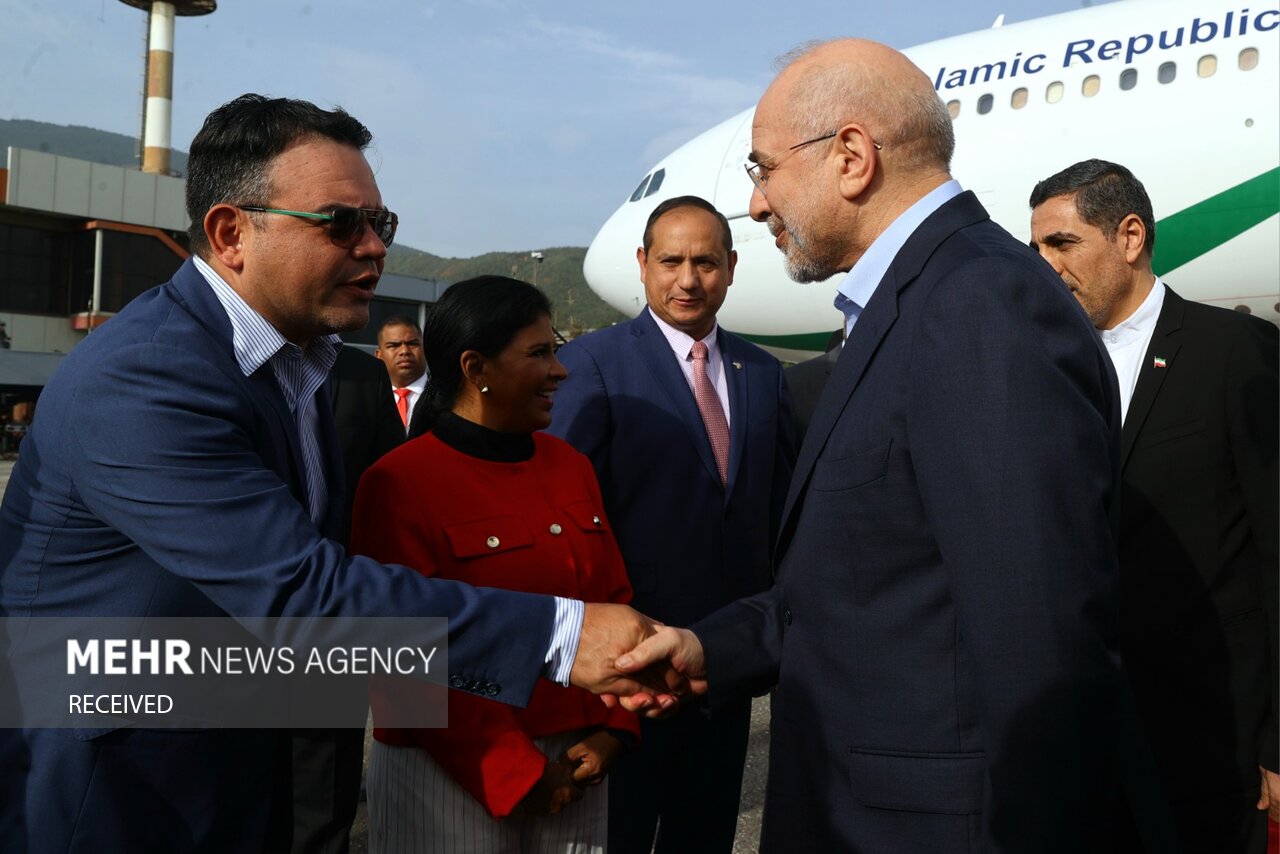 سفر رئیس مجلس شورای اسلامی به ونزوئلا