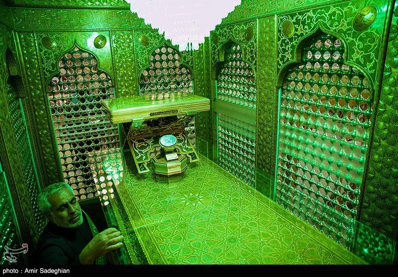 مراسم گلابشویی حرم مطهر حضرت شاهچراغ (ع) 