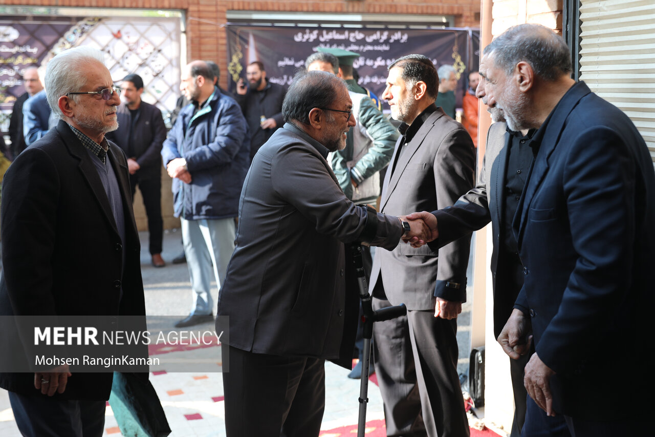 مراسم ختم والده سردار کوثری